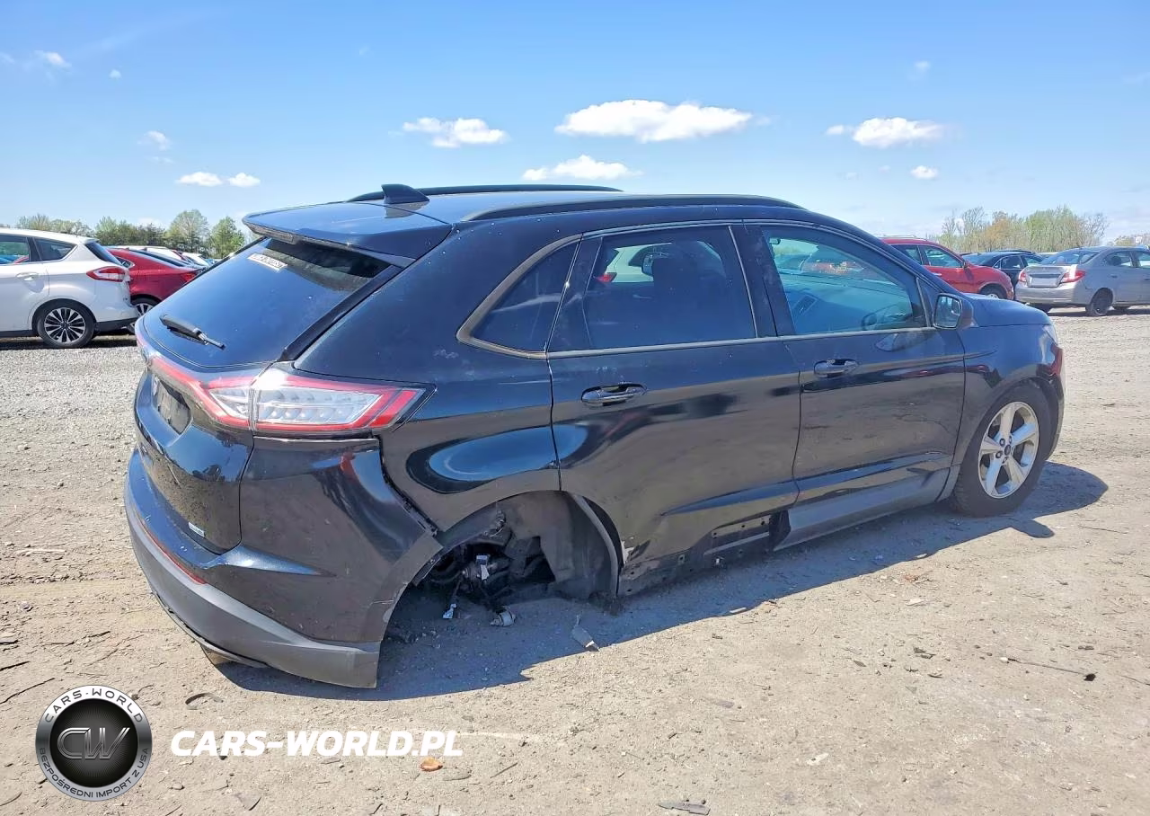 2015 Ford Edge Se VIN:2FMTK4G92FBB71192 - 3
