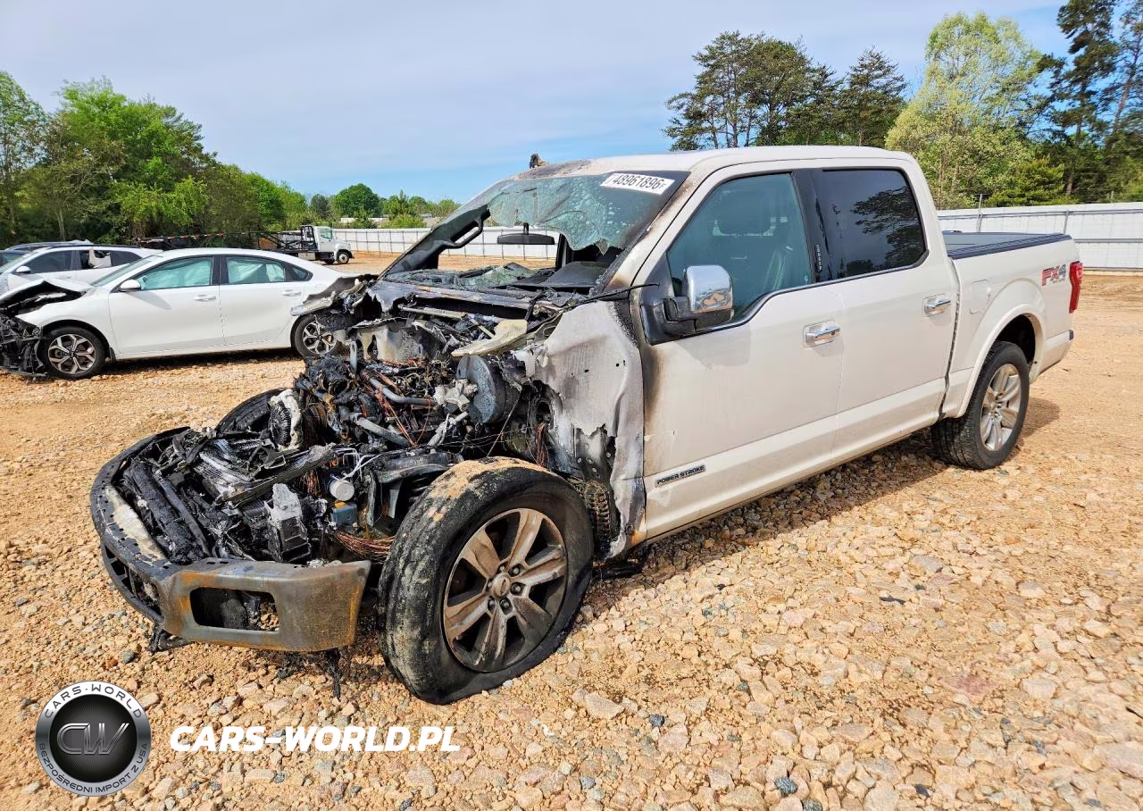 2018 Ford F150 Supercrew VIN:1FTFW1E14JFD93564 - 1