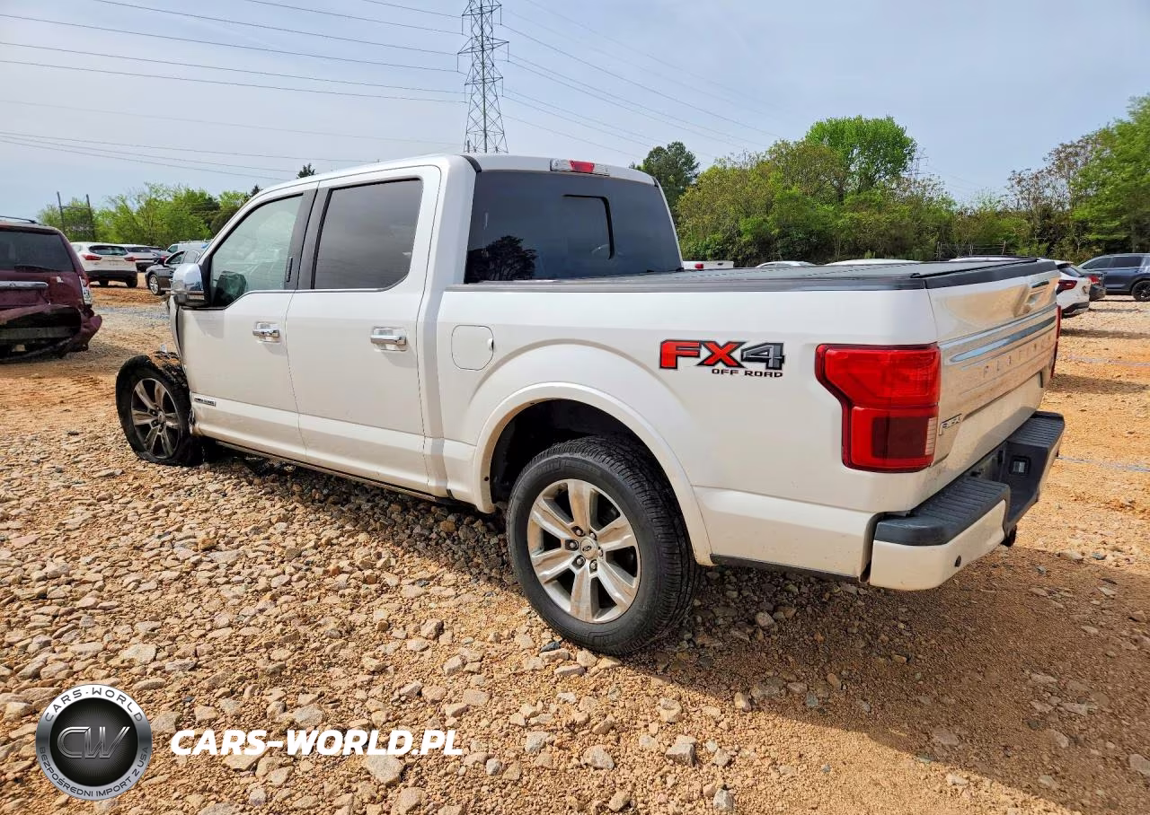 2018 Ford F150 Supercrew VIN:1FTFW1E14JFD93564 - 2