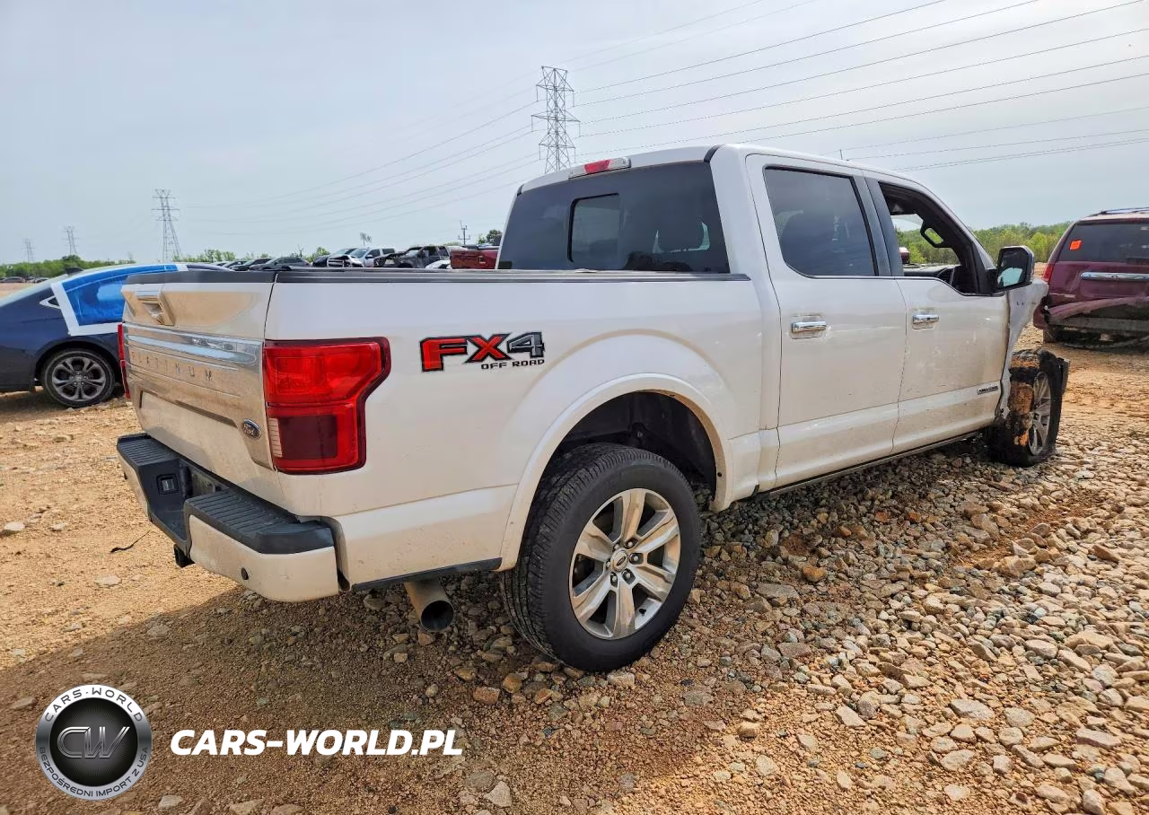 2018 Ford F150 Supercrew VIN:1FTFW1E14JFD93564 - 3