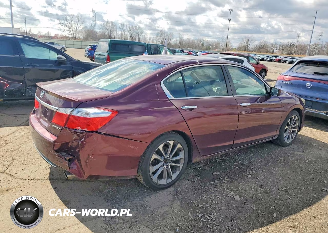 2014 Honda Accord Sport VIN:1HGCR2F5XEA053907 - 3