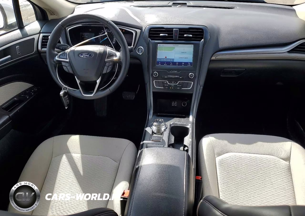 2020 Ford Fusion Se VIN:3FA6P0HD4LR233676 - 8