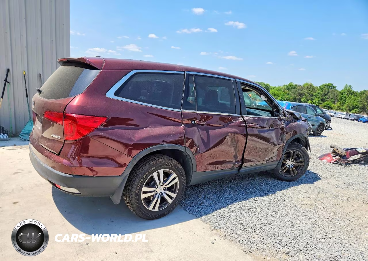 2018 Honda Pilot Exl VIN:5FNYF6H67JB047834 - 3