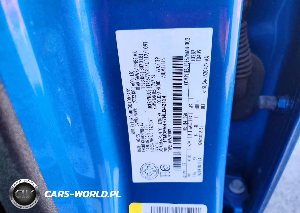2022 Ford Bronco Base VIN:1FMDE5BH7NLB42124 - 13