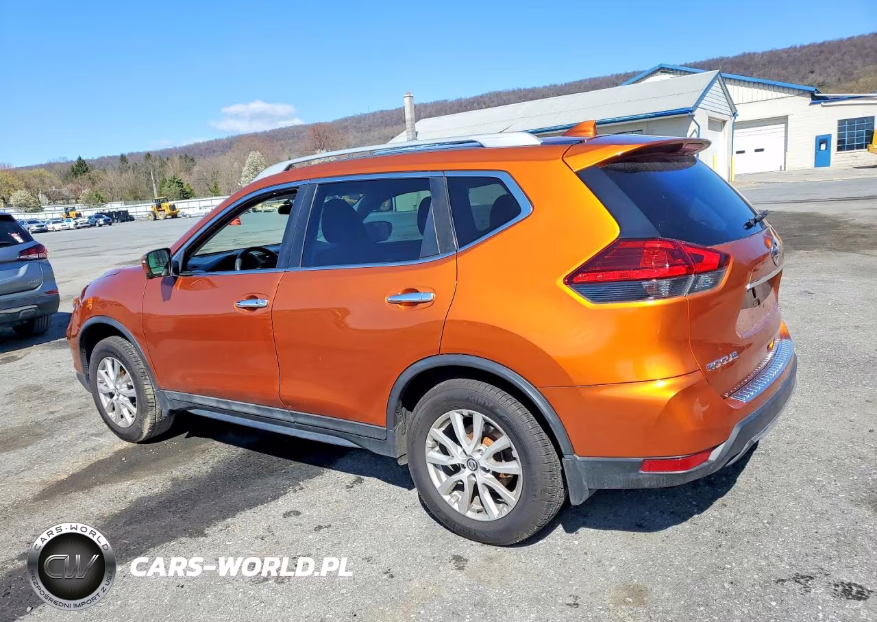 2017 Nissan Rogue Sv VIN:5N1AT2MV8HC829109 - 2
