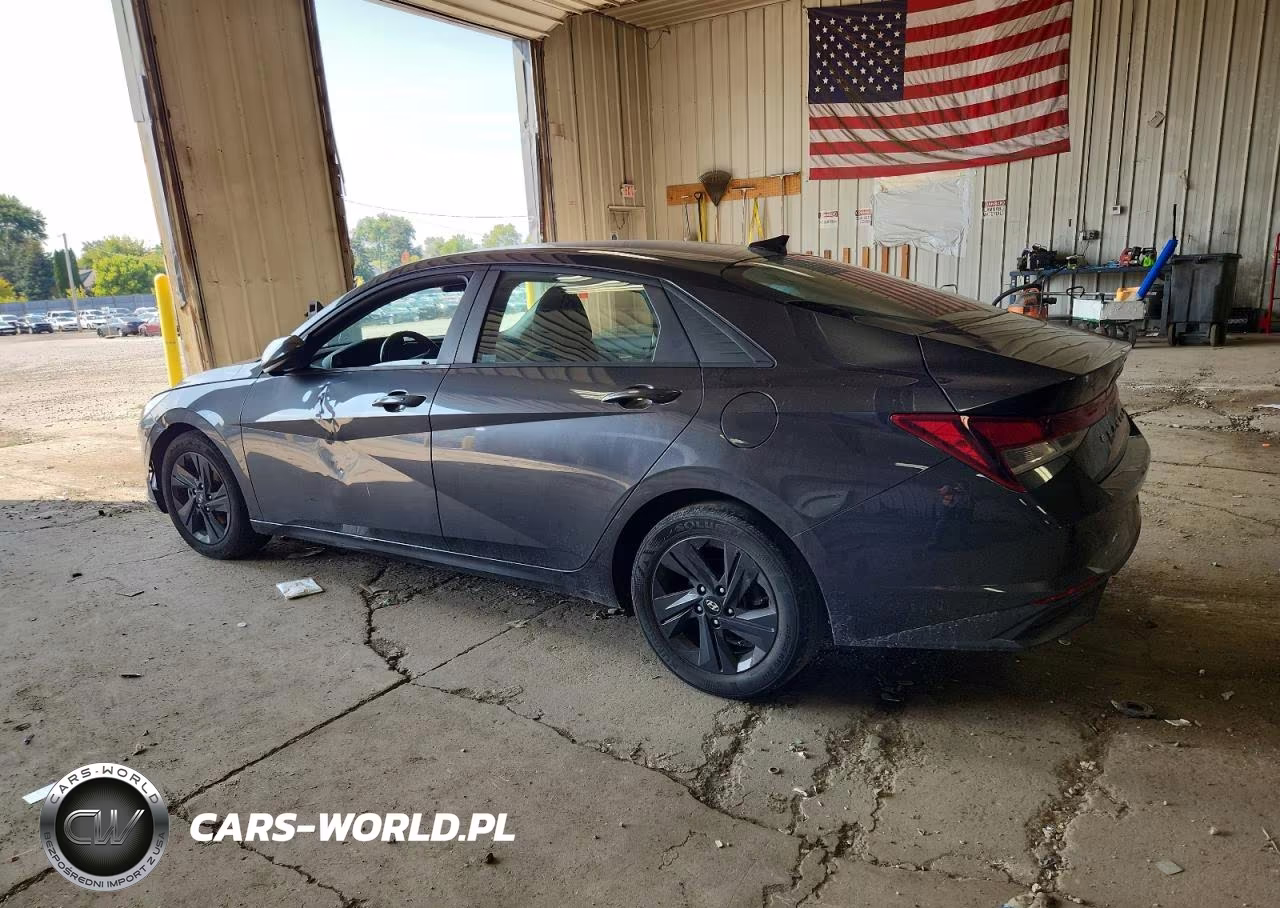 2021 Hyundai Elantra Sel VIN:5NPLS4AG0MH006044 - 2
