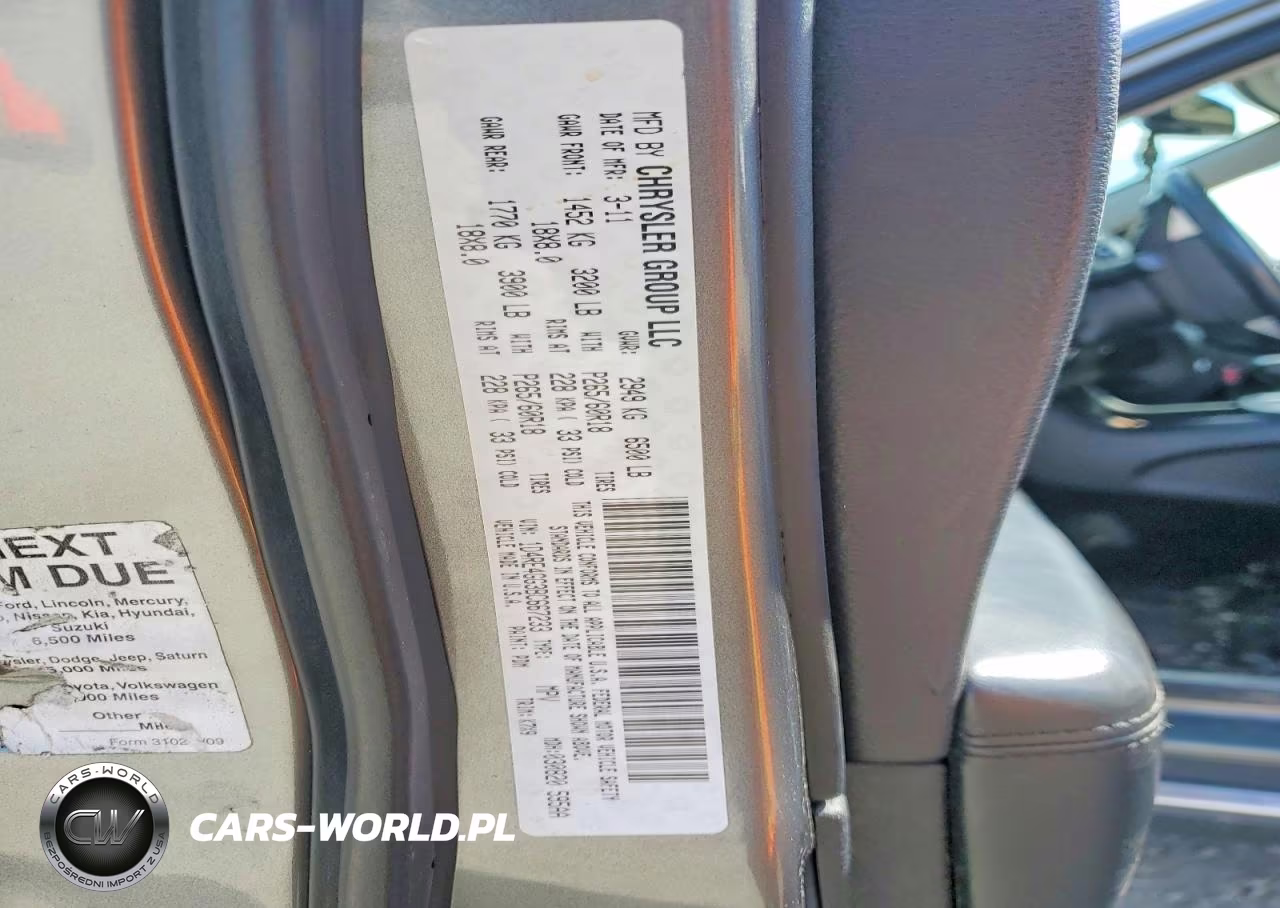 2011 Dodge Durango Crew VIN:1D4RE4GG3BC667233 - 12