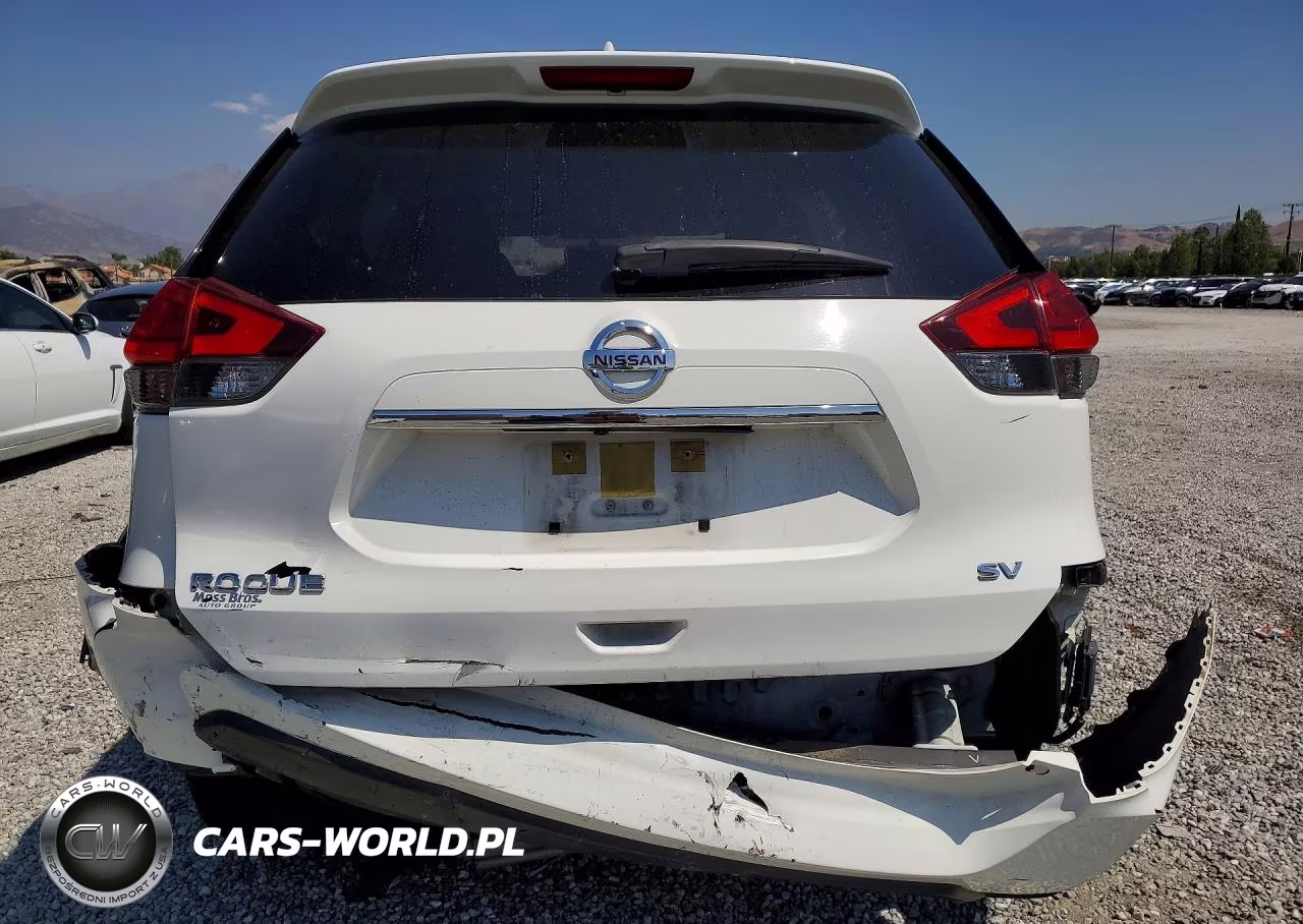 2017 Nissan Rogue Sv VIN:JN8AT2MT5HW137394 - 6