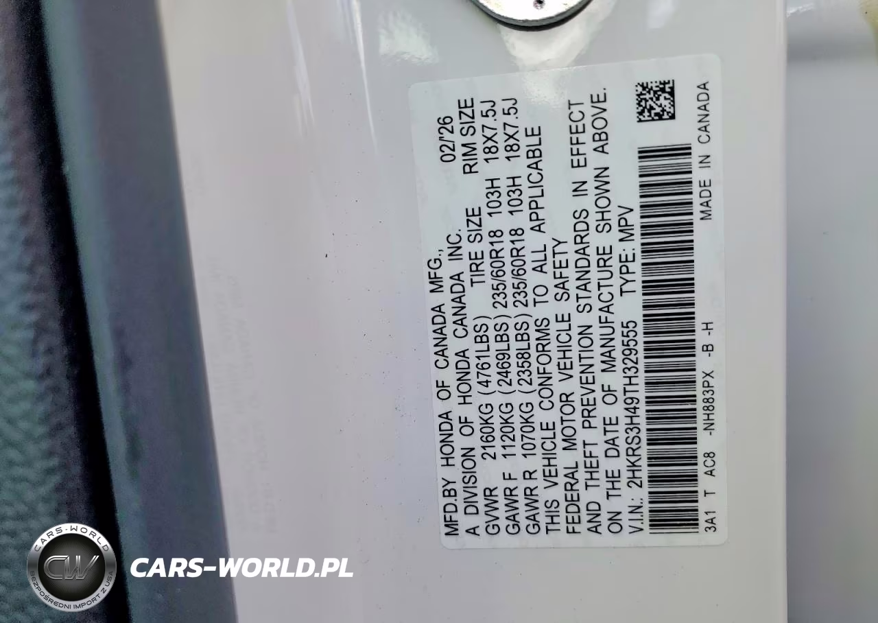 2026 Honda Cr-V Ex VIN:2HKRS3H49TH329555 - 13