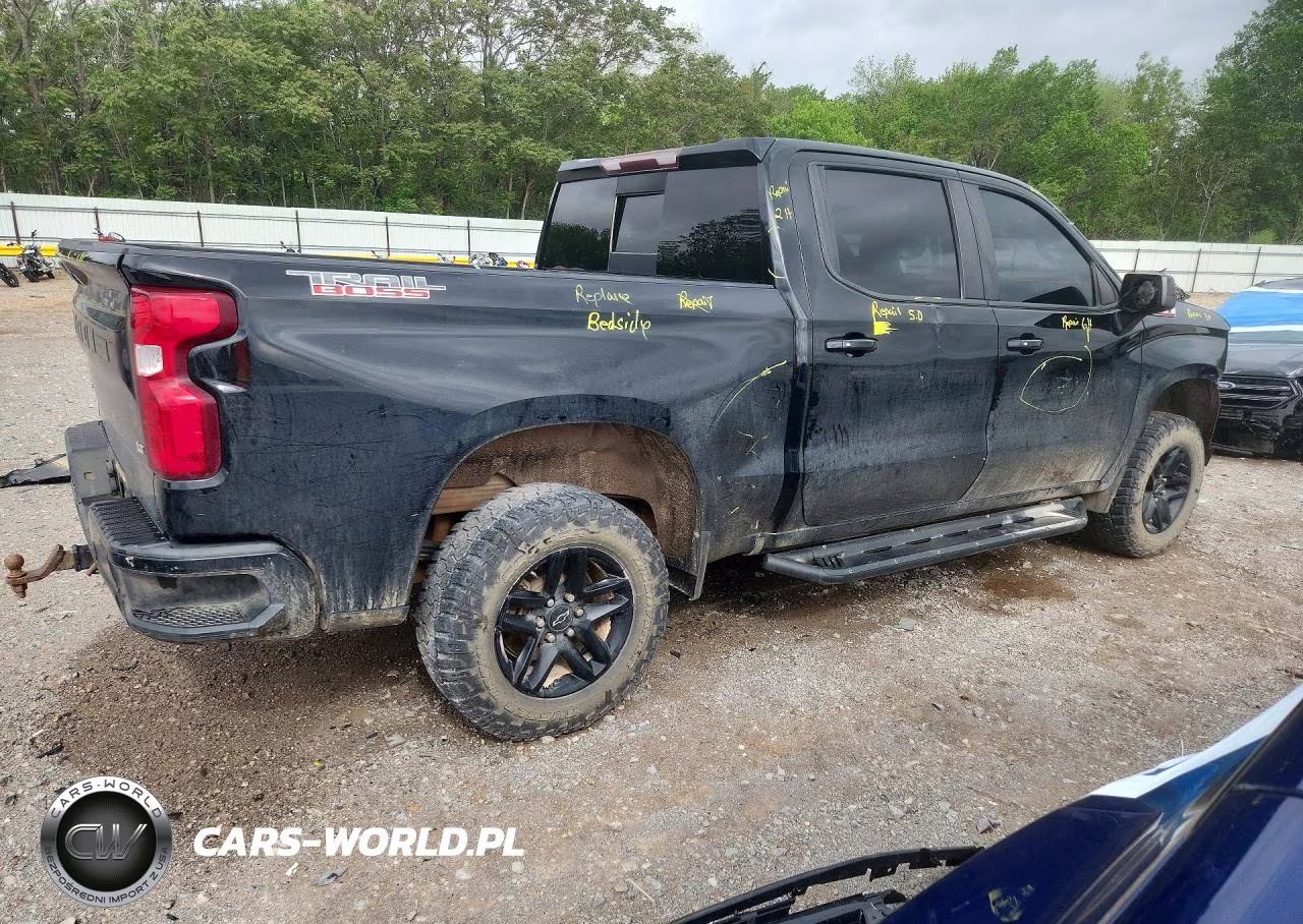 2019 Chevrolet Silverado K1500 Lt Trail Boss VIN:3GCPYFED2KG110584 - 3