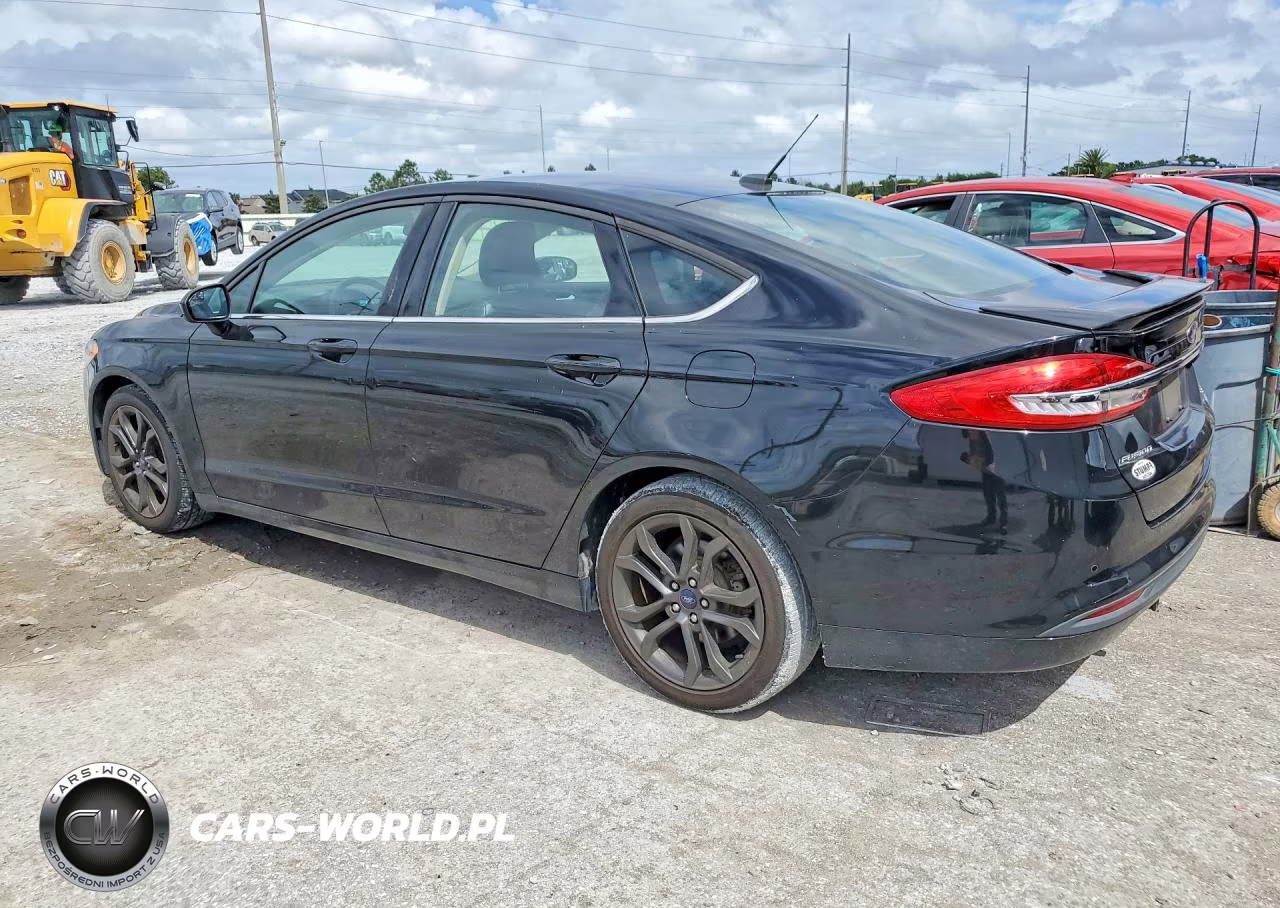 2018 Ford Fusion Se VIN:3FA6P0HD4JR201601 - 2