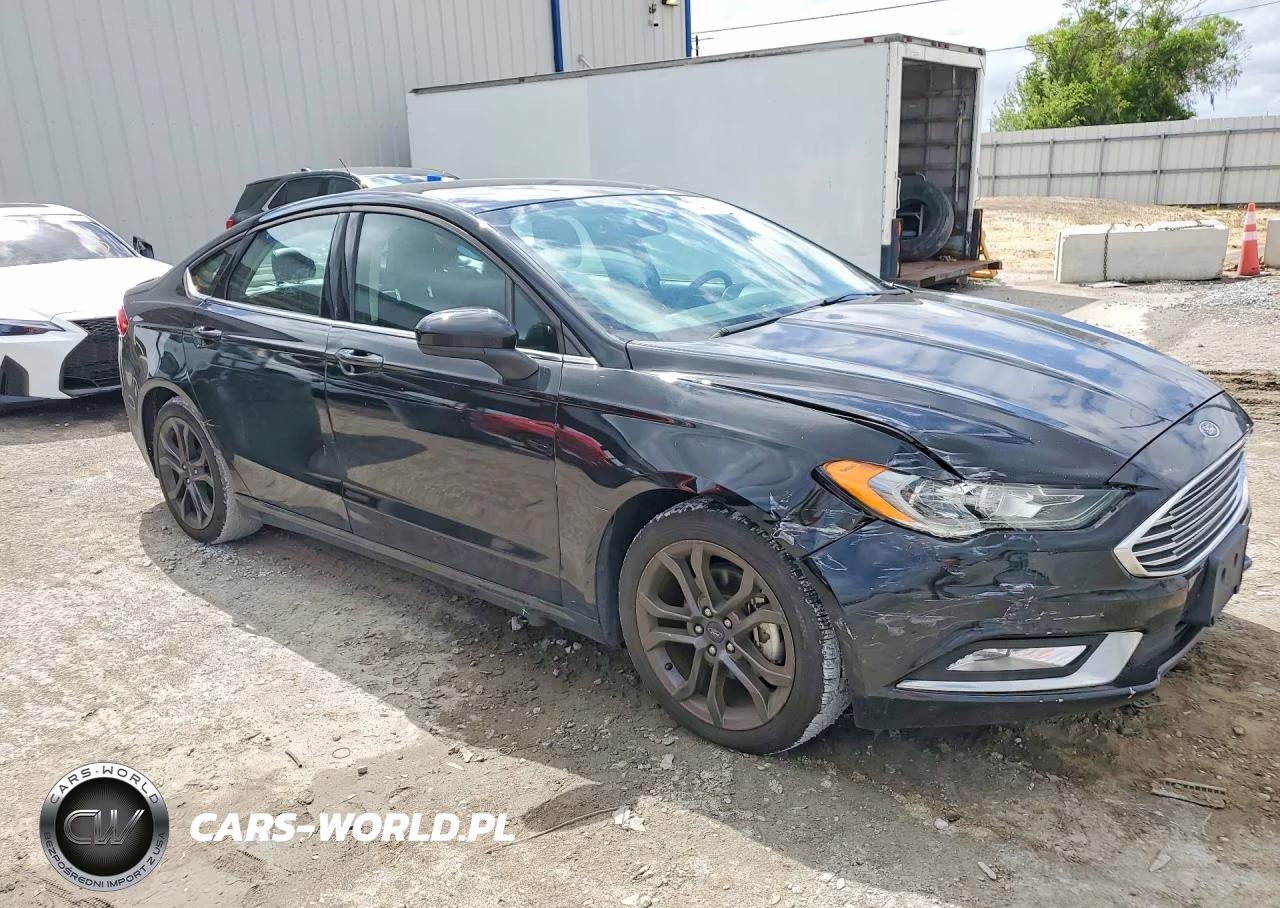 2018 Ford Fusion Se VIN:3FA6P0HD4JR201601 - 4