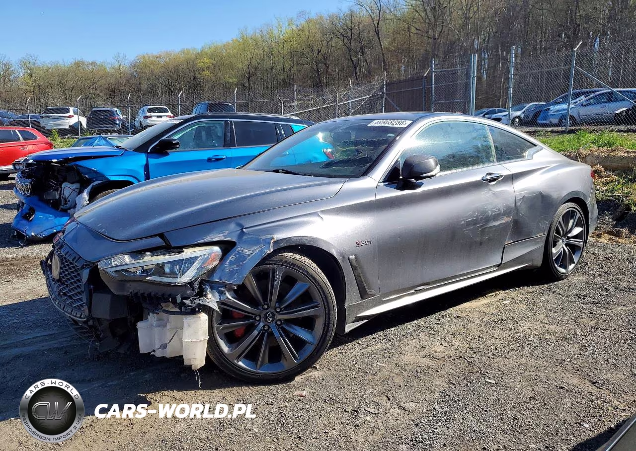 2017 Infiniti Q60 Red Sport 400