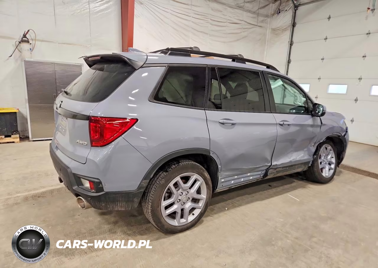 2025 Honda Passport Exl VIN:5FNYF8H53SB014110 - 3