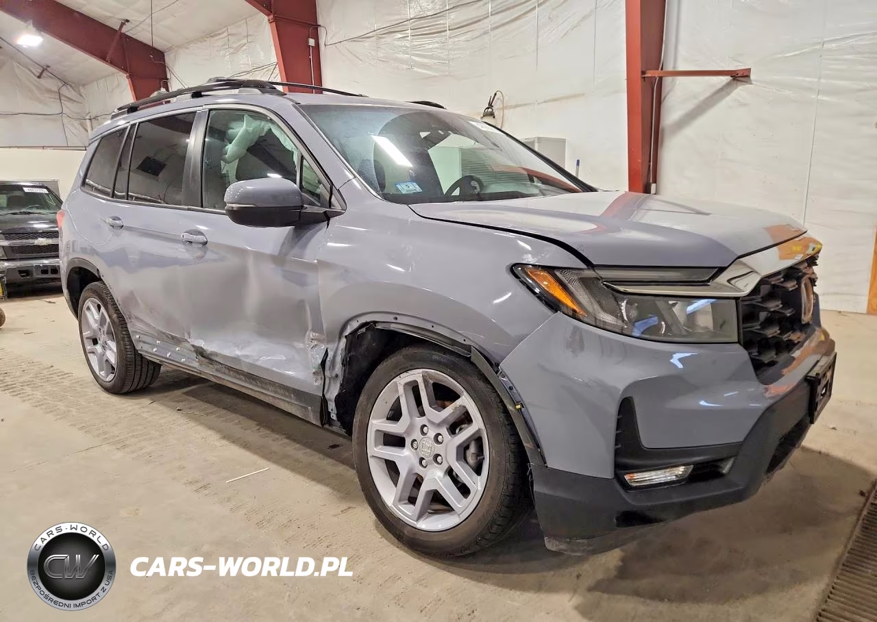 2025 Honda Passport Exl VIN:5FNYF8H53SB014110 - 4