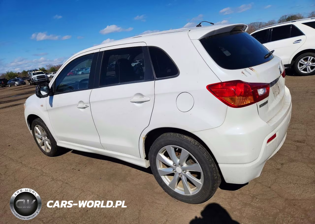2012 Mitsubishi Outlander Sport Se VIN:JA4AR4AU6CZ008939 - 2
