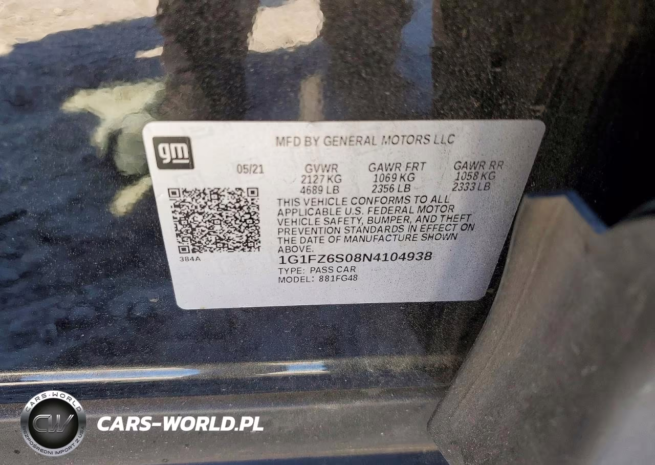 2022 Chevrolet Bolt Euv Premier VIN:1G1FZ6S08N4104938 - 13