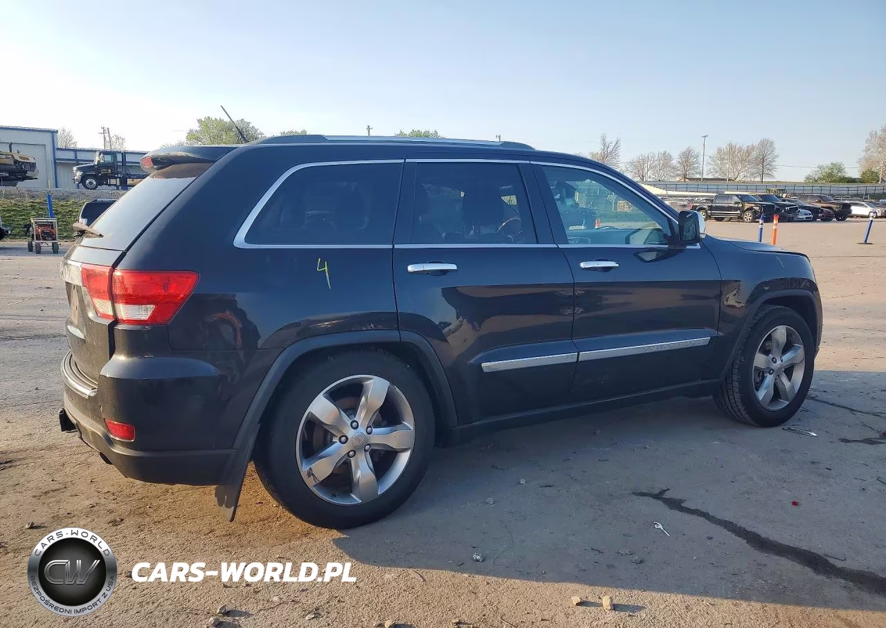 2012 Jeep Grand Cherokee Overland VIN:1C4RJFCT9CC280274 - 3