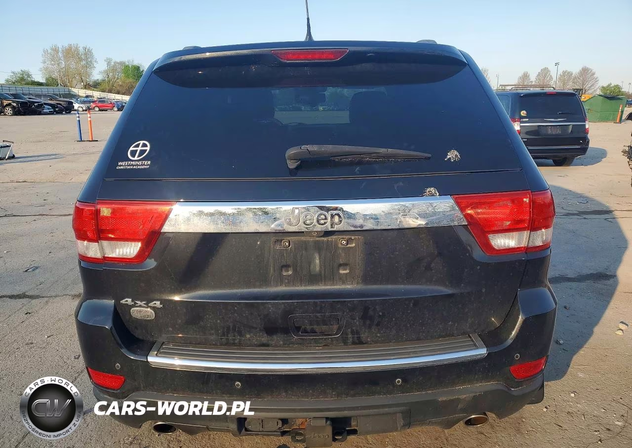 2012 Jeep Grand Cherokee Overland VIN:1C4RJFCT9CC280274 - 6