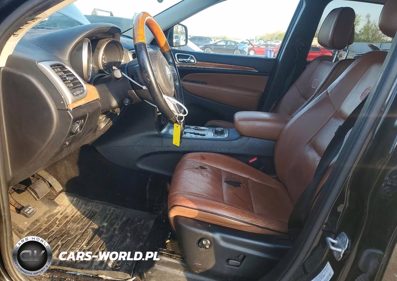 2012 Jeep Grand Cherokee Overland VIN:1C4RJFCT9CC280274 - 7