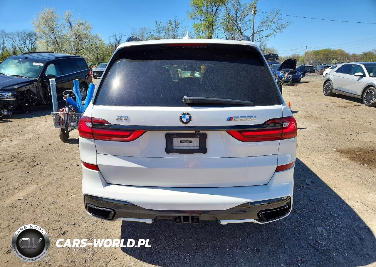 2020 BMW X7 M50I VIN:5UXCX6C01LLE35590 - 6