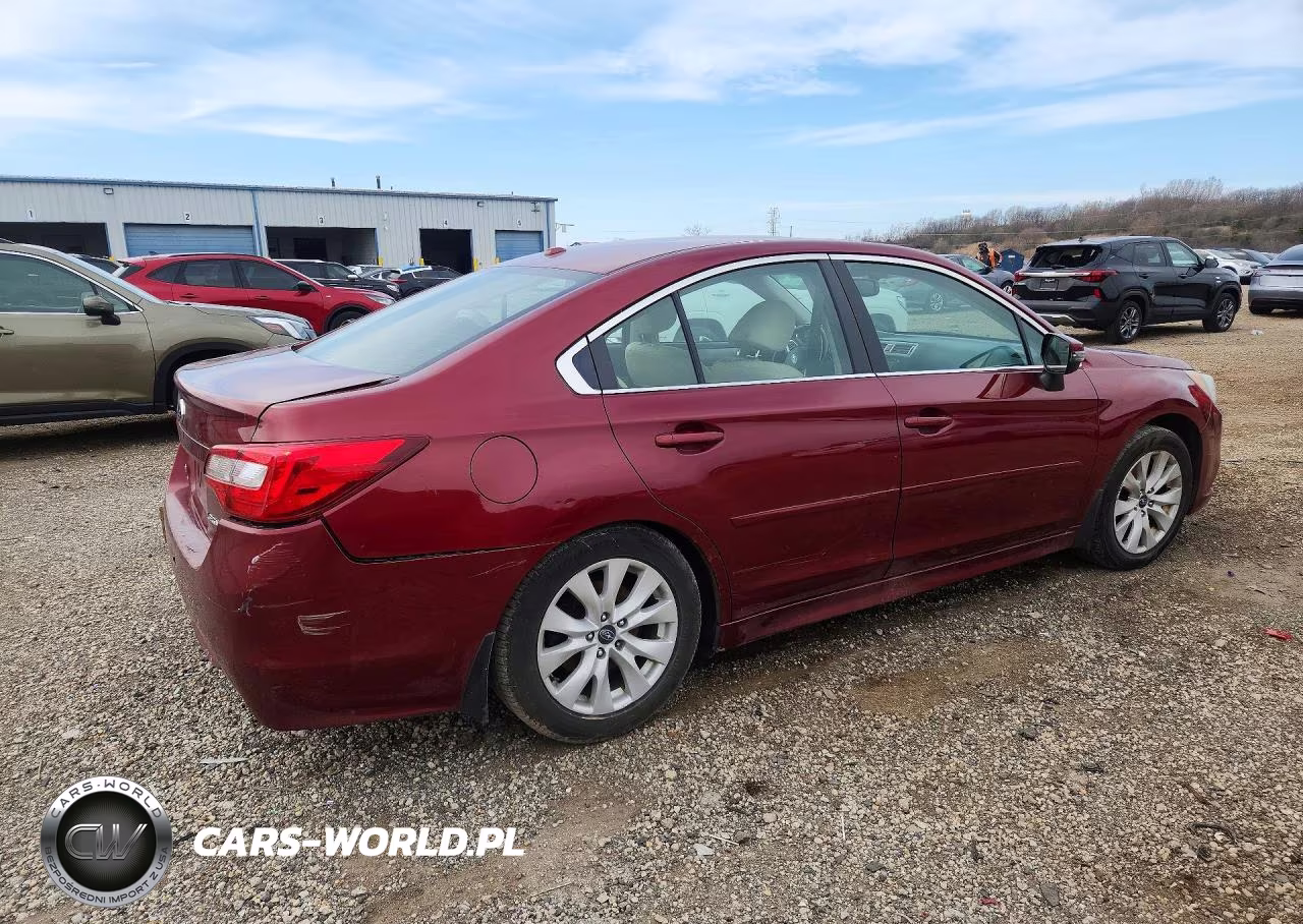 2015 Subaru Legacy 2.5I Premium VIN:4S3BNBH69F3026456 - 3