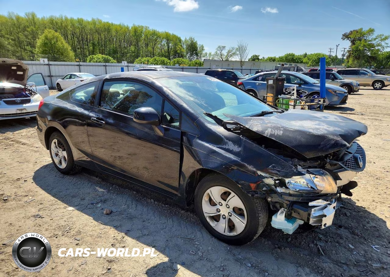 2013 Honda Civic Lx VIN:2HGFG3B54DH514128 - 4