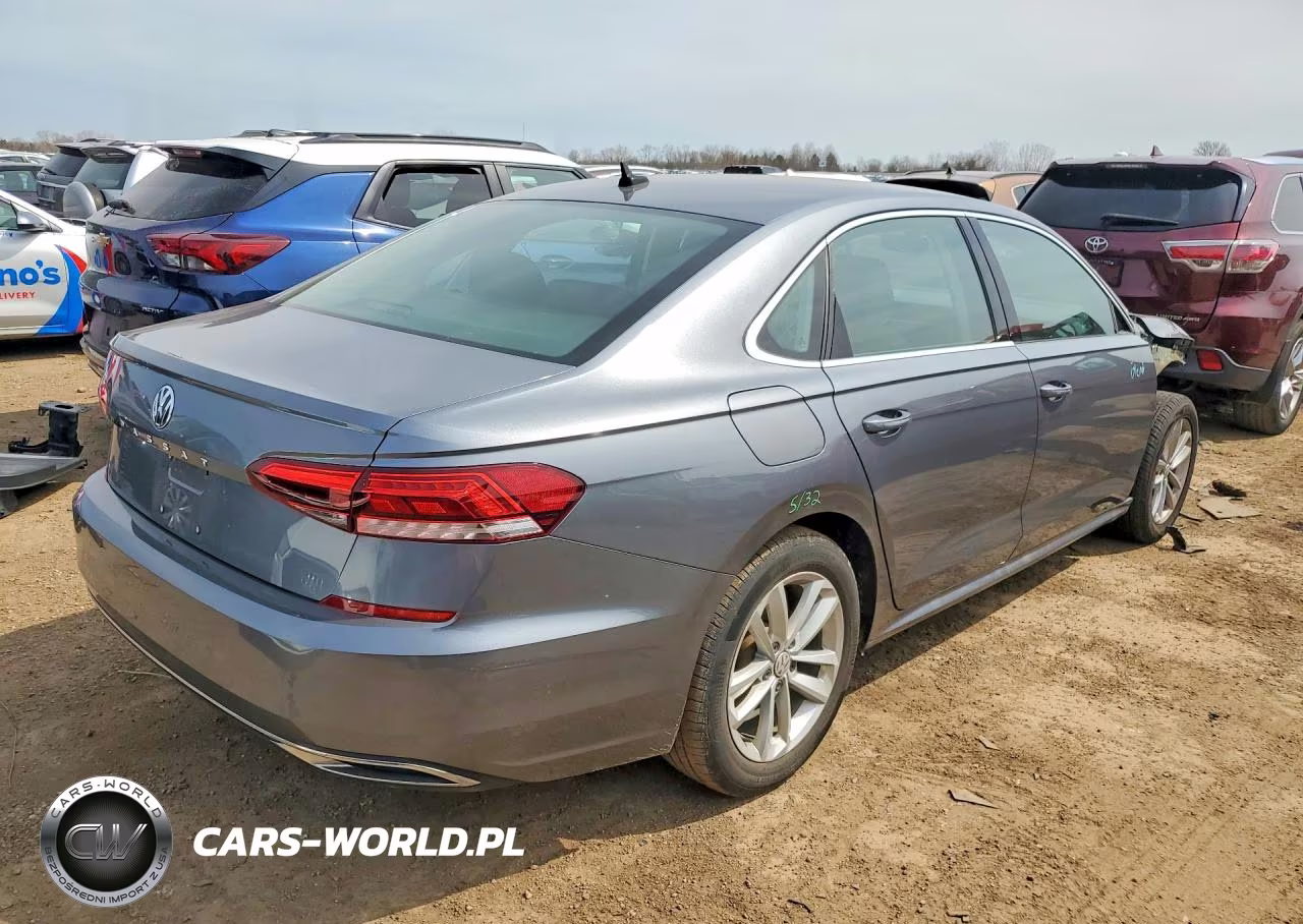 2020 Volkswagen Passat Se VIN:1VWSA7A33LC019603 - 3
