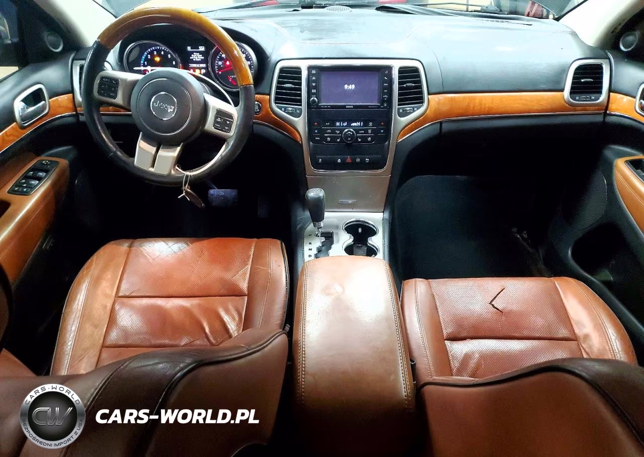 2012 Jeep Grand Cherokee Overland VIN:1C4RJFCG4CC263207 - 8
