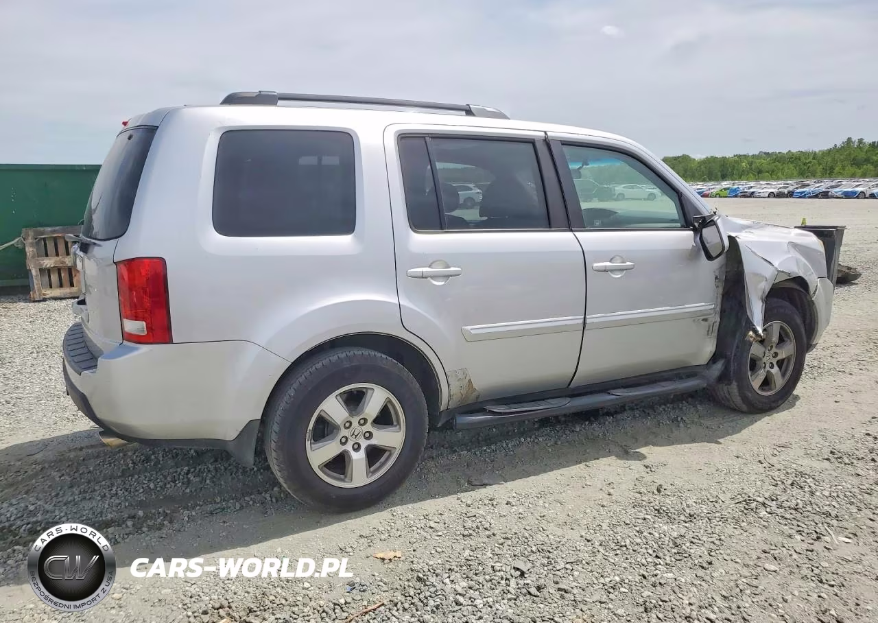 2011 Honda Pilot Ex VIN:5FNYF3H41BB006291 - 3