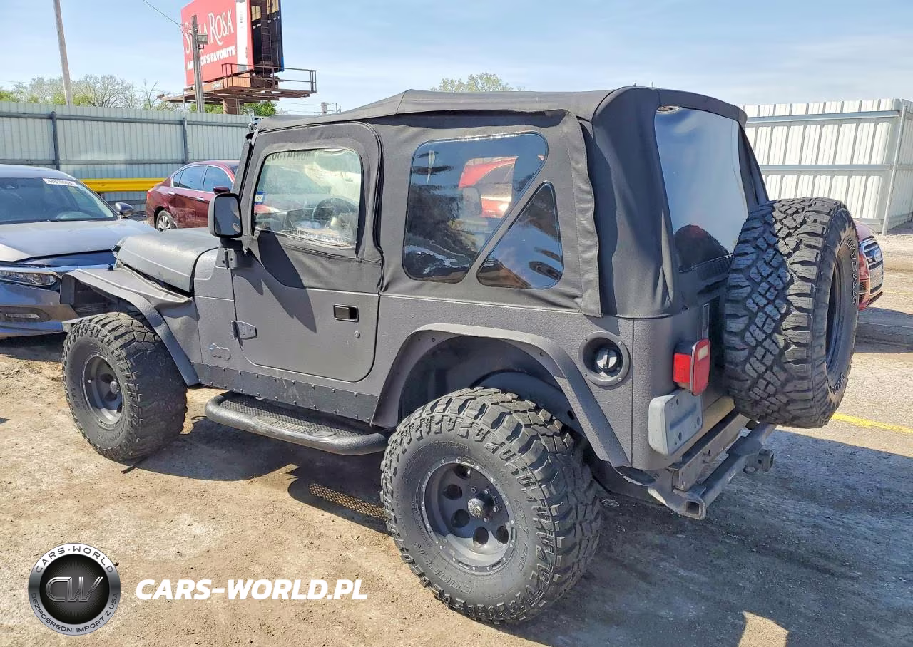 1999 Jeep Wrangler - Tj Se VIN:1J4FY29P6XP476621 - 2