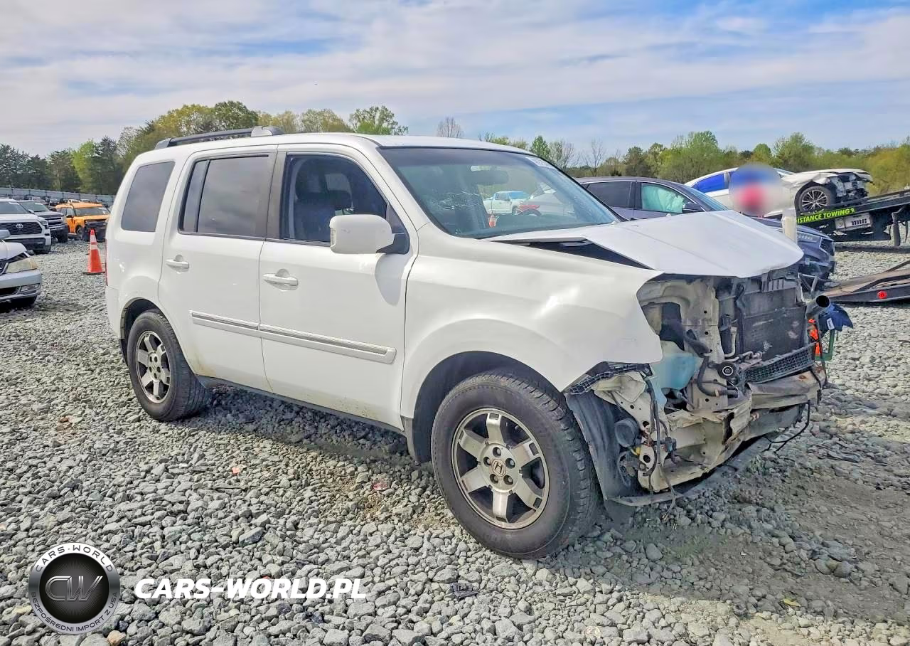 2009 Honda Pilot Touring VIN:5FNYF48949B023999 - 4