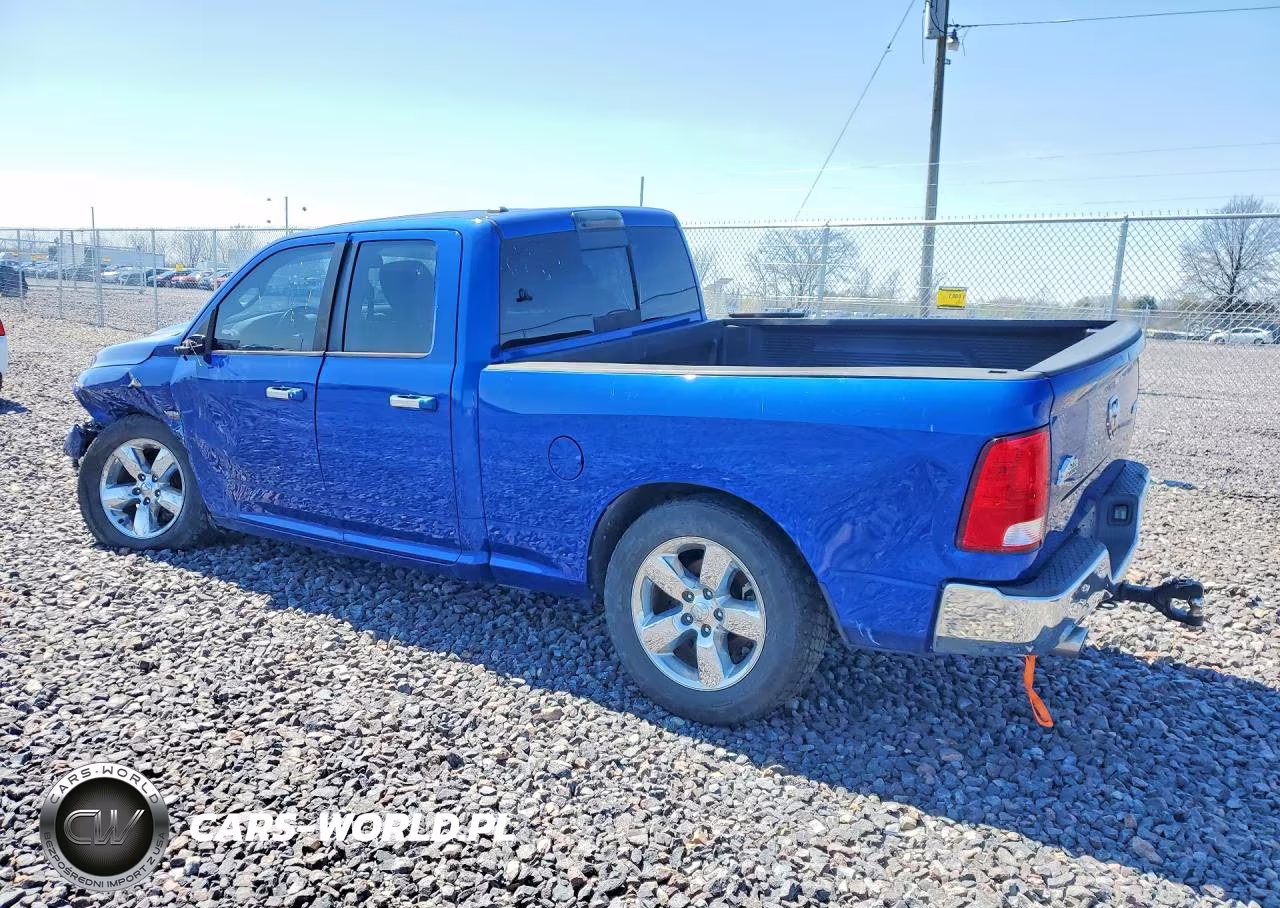 2015 Ram 1500 Slt VIN:1C6RR7GT1FS593572 - 2