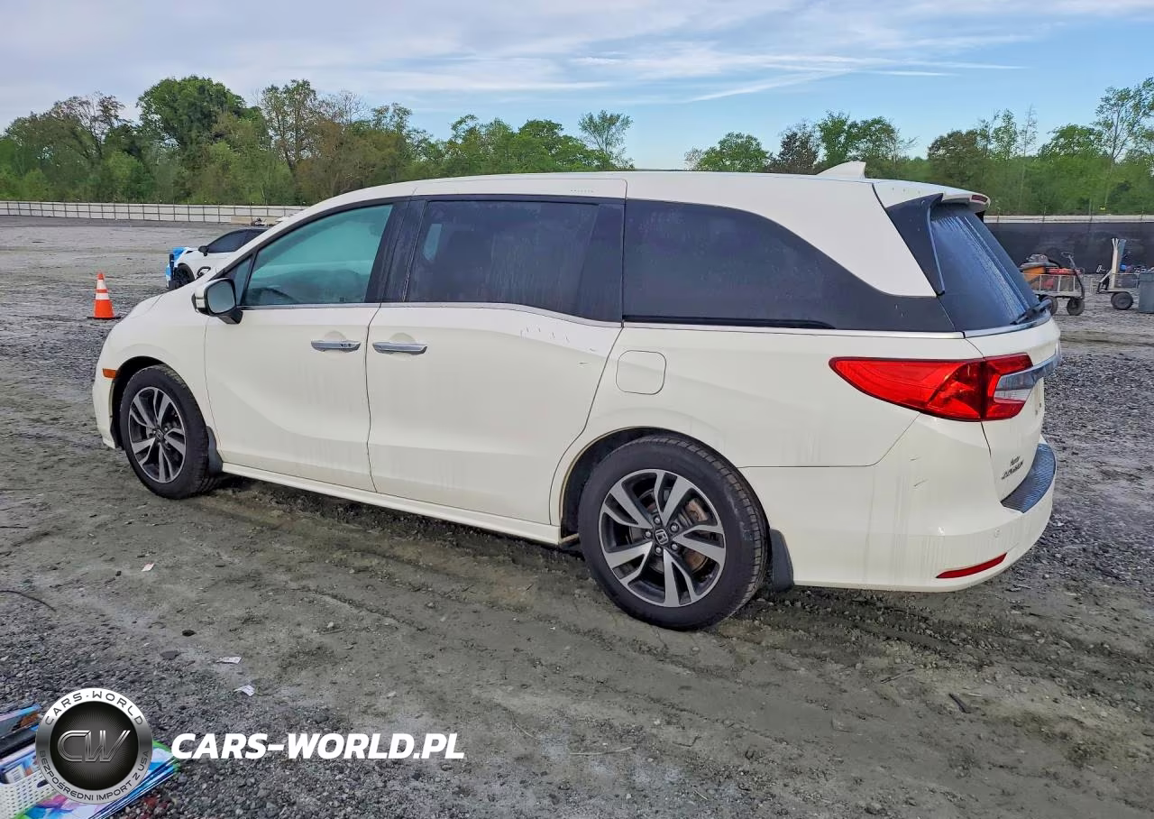 2018 Honda Odyssey Elite VIN:5FNRL6H96JB000561 - 2