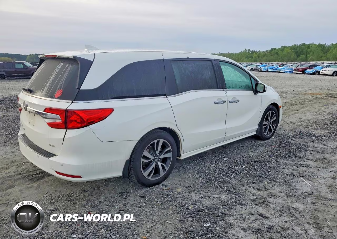 2018 Honda Odyssey Elite VIN:5FNRL6H96JB000561 - 3