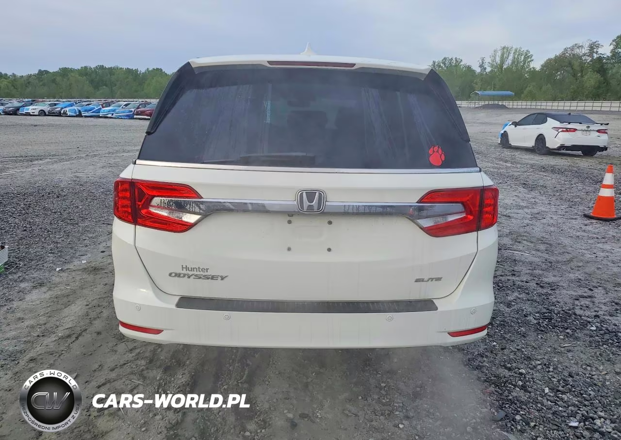 2018 Honda Odyssey Elite VIN:5FNRL6H96JB000561 - 6