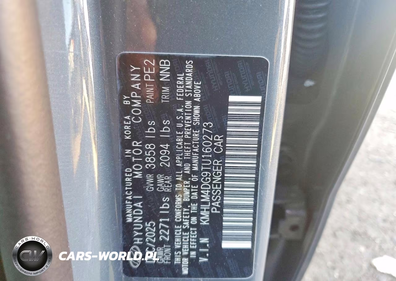 2026 Hyundai Elantra Sel Sport VIN:KMHLM4DG9TU160273 - 12