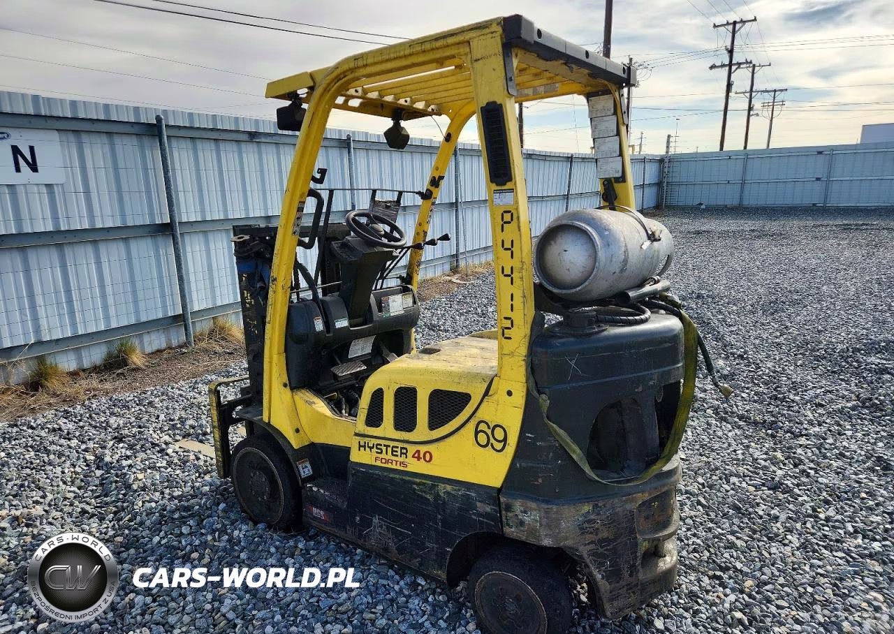2016 Hyster S40Ft Forklift VIN:H187V04202P - 3
