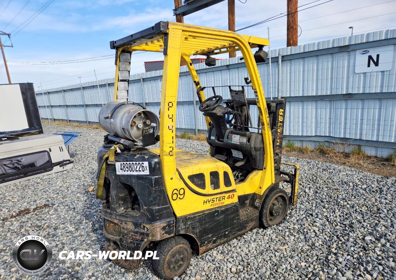 2016 Hyster S40Ft Forklift VIN:H187V04202P - 4