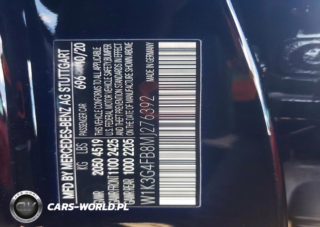 2021 Mercedes-Benz A 220 4Matic VIN:W1K3G4FB8MJ276392 - 12