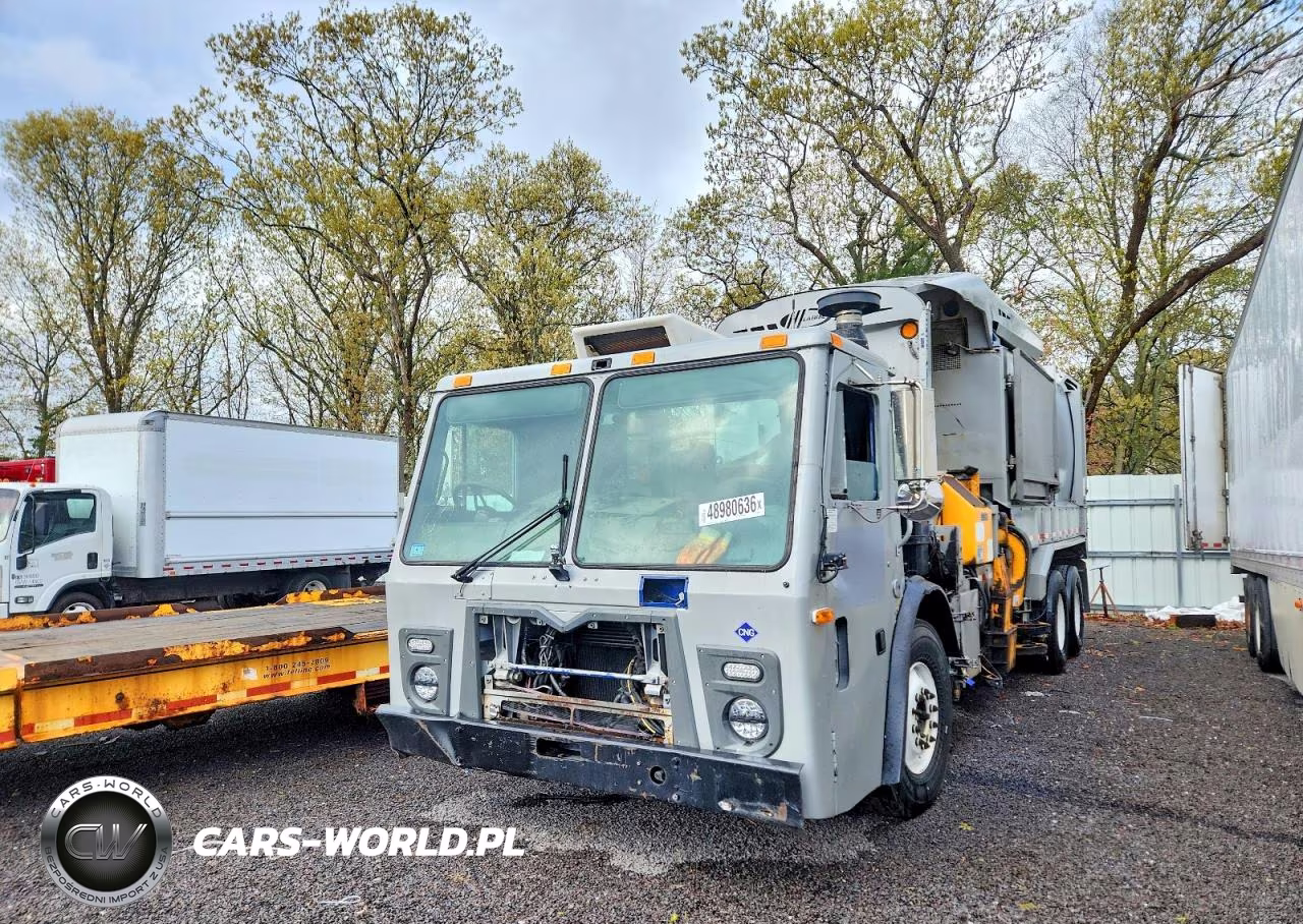 2014 Mack Leu613 Refuse Truck VIN:1M2AU14C8EM002061 - 2