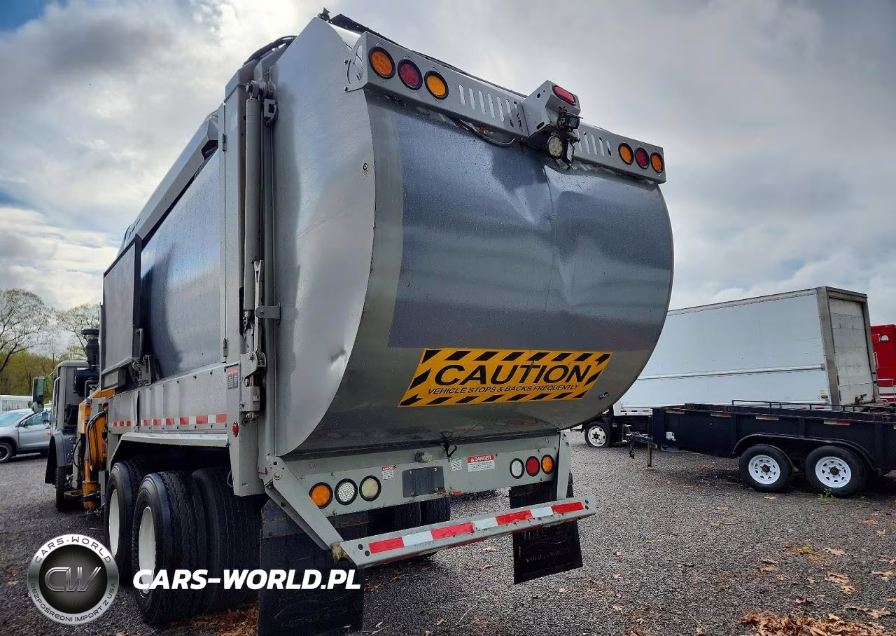 2014 Mack Leu613 Refuse Truck VIN:1M2AU14C8EM002061 - 3