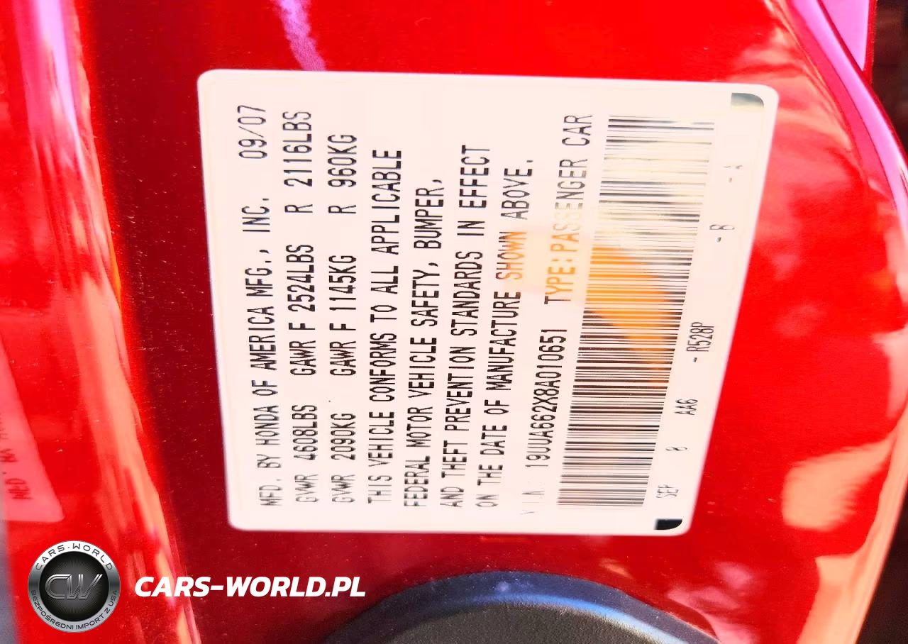 2008 Acura Tl VIN:19UUA662X8A010651 - 12