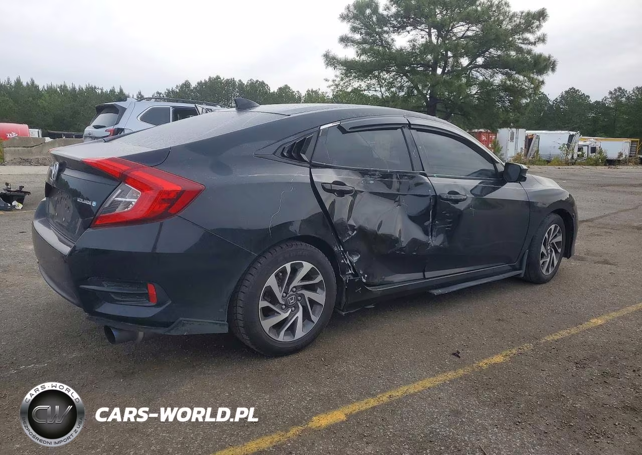 2017 Honda Civic Ex VIN:19XFC2F73HE027780 - 3