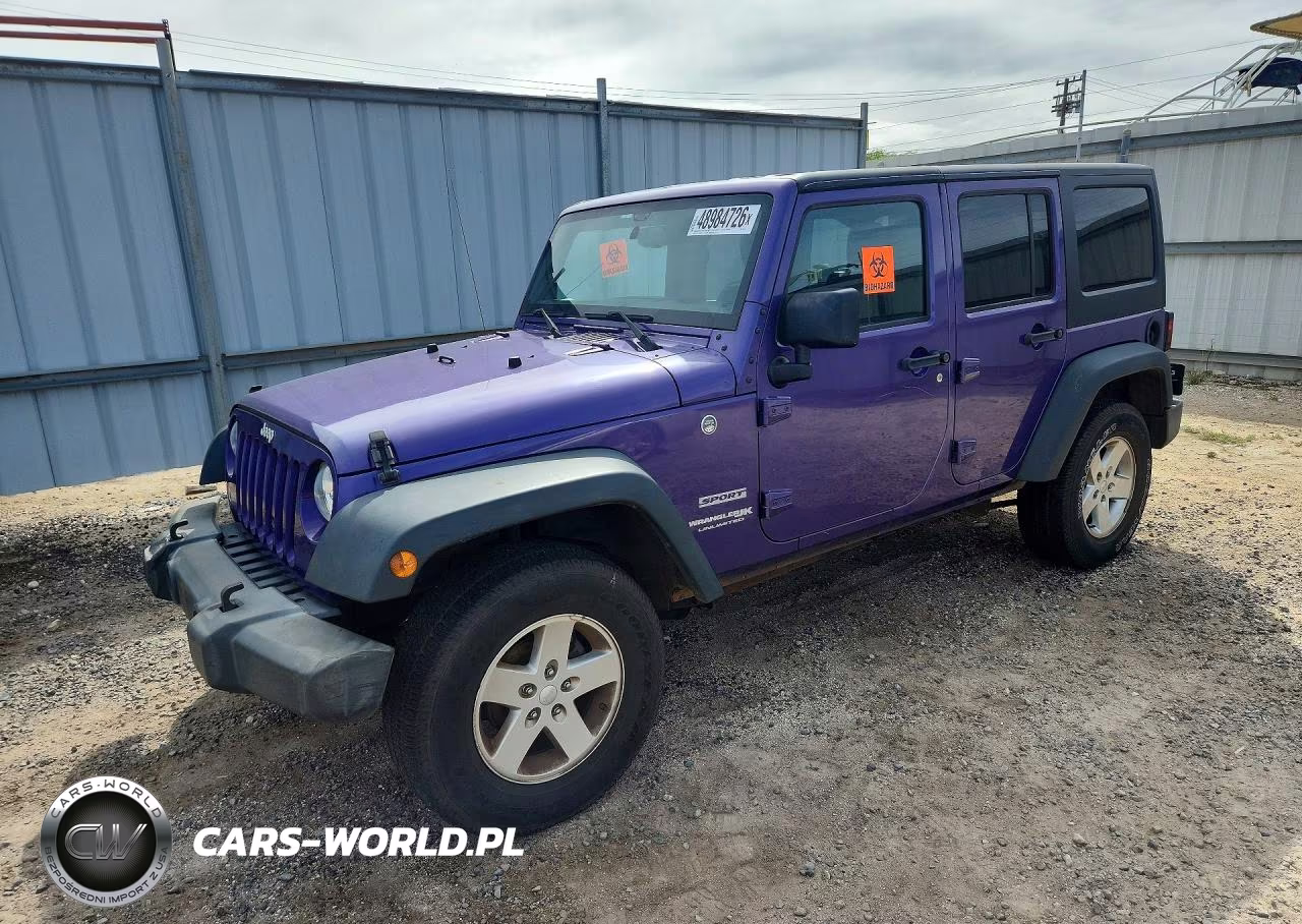 2018 Jeep Wrangler Unlimited Sport VIN:1C4HJWDG7JL918161 - 1