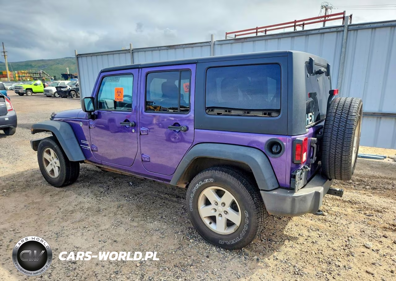 2018 Jeep Wrangler Unlimited Sport VIN:1C4HJWDG7JL918161 - 2