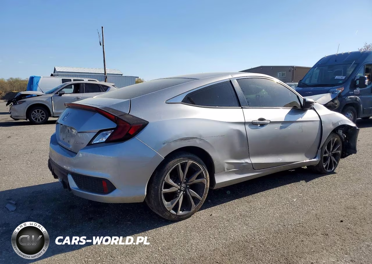 2019 Honda Civic Sport VIN:2HGFC4B81KH301808 - 3