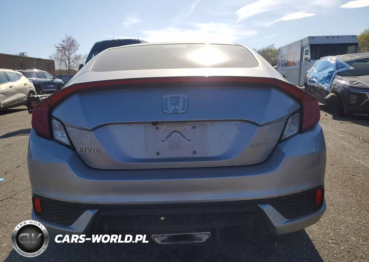 2019 Honda Civic Sport VIN:2HGFC4B81KH301808 - 6