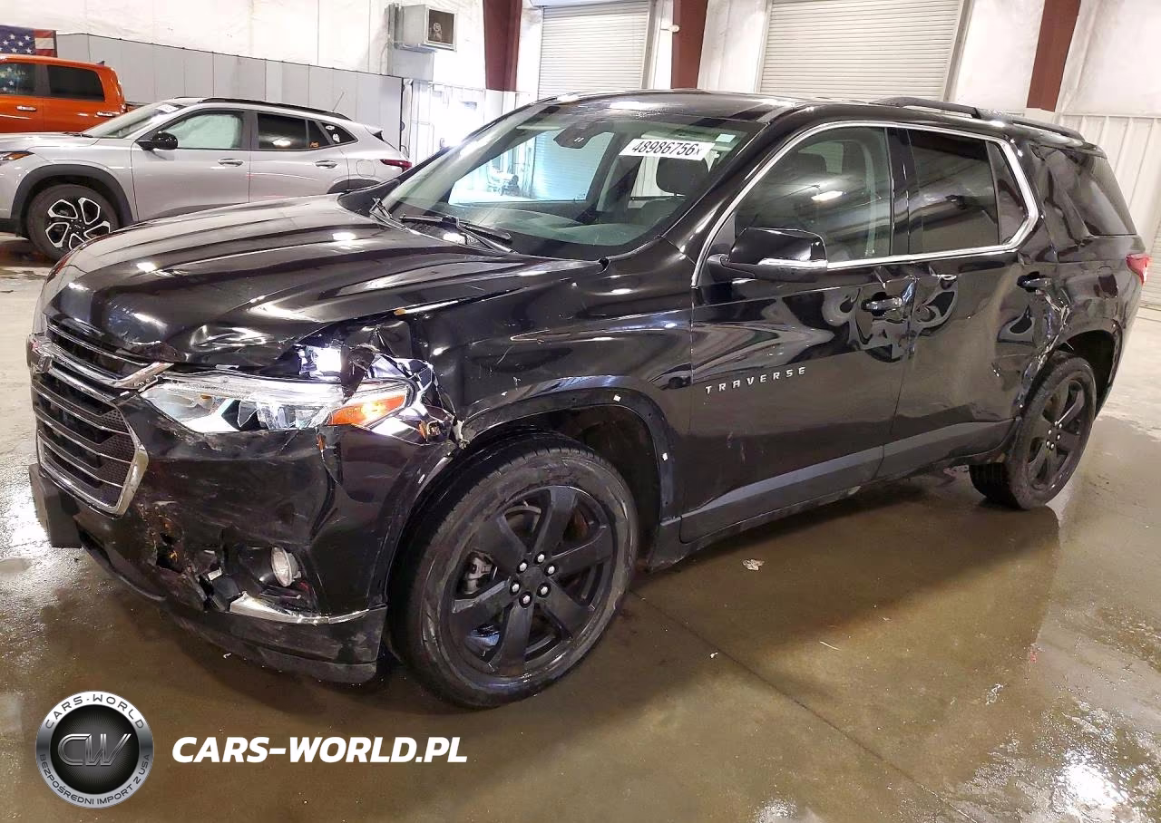 2021 Chevrolet Traverse Lt VIN:1GNEVHKW8MJ237656 - 1