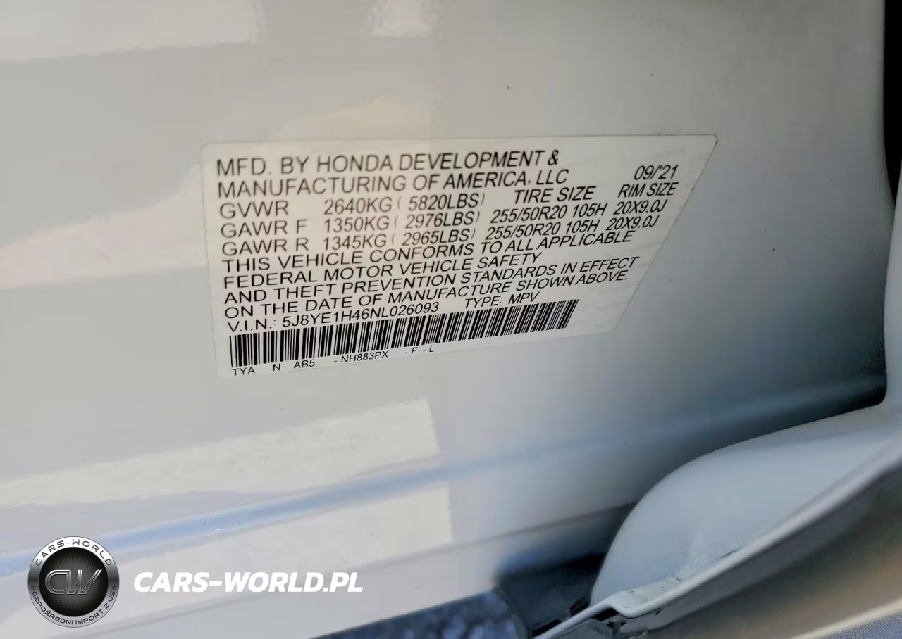 2022 Acura Mdx Technology VIN:5J8YE1H46NL026093 - 12